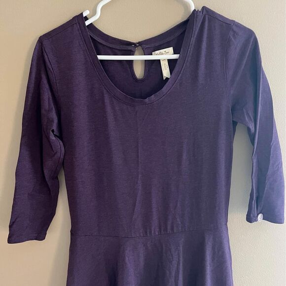Womens Matilda Jane Lavender Queen of Hearts 3/4 Sleeve Fit & Flare Dress Size S - Picture 3 of 10